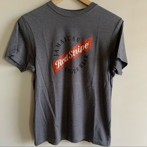 Red Stripe Graphic Tee
